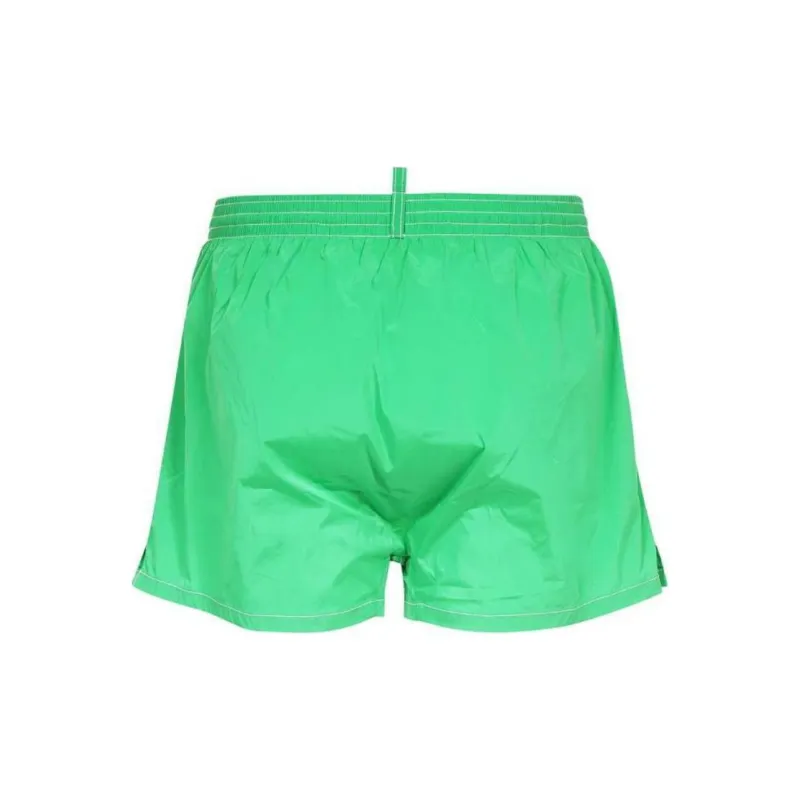 DSQUARED 2 Logo Printed Drawstring Swim Shorts-1