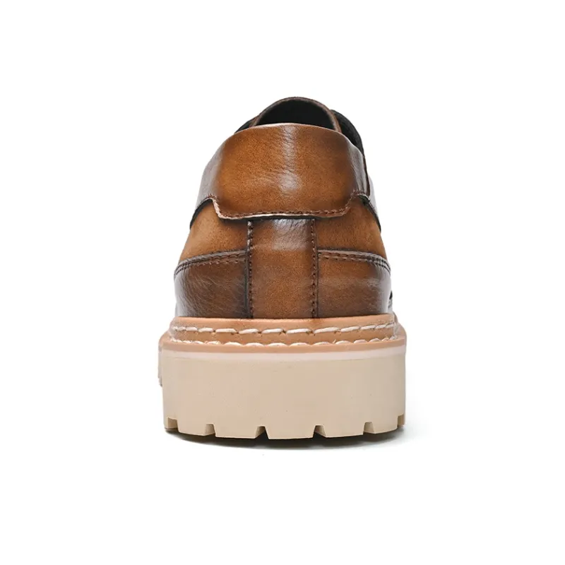 Season Ram Men's Casual Shoes Men Low Top Black/Brown-6
