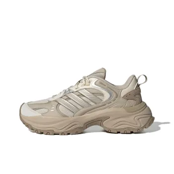 Adidas Anti Slip Wear Resistant Low Top Chunky Sneakers Unisex Beige