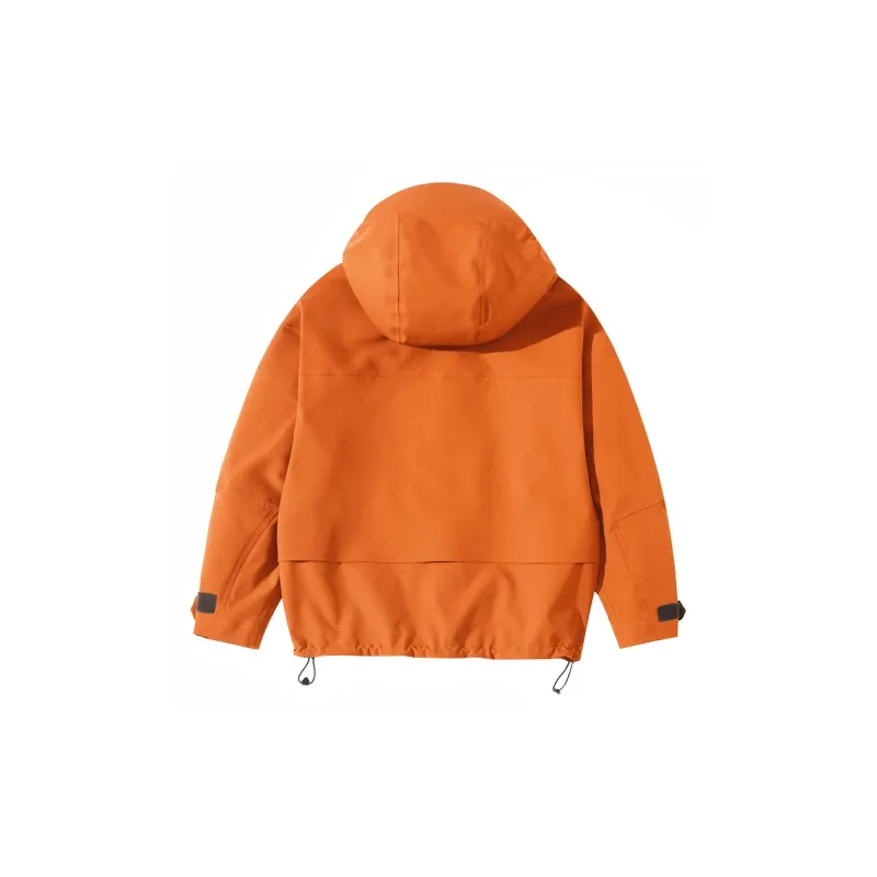 H2P Water Resistant Windproof Breathable Water Repellent Cold Resistant Rainproof Windbreaker Jacket Unisex-5