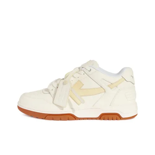 OFF-WHITE Out Of Office Panelled Leather Sneakers