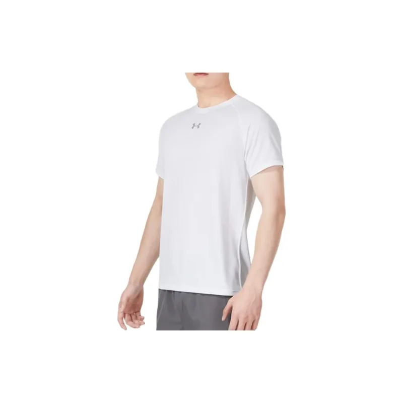 Under Armour T Shirts Men White-2