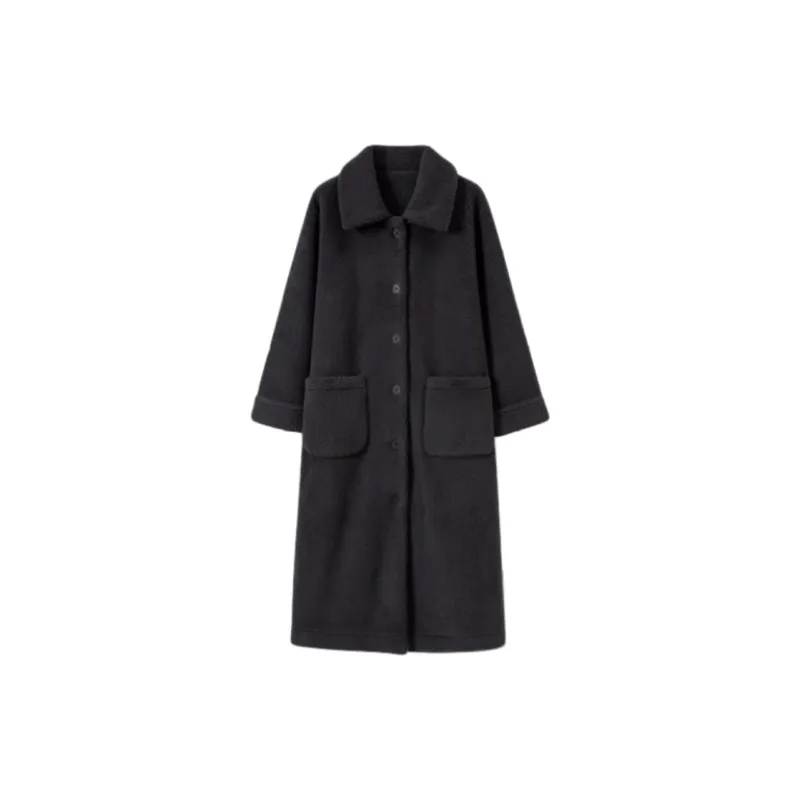 Vine Color Women's Bath Robes-2
