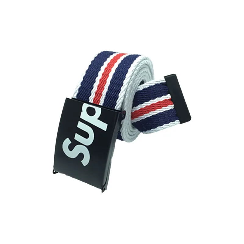 JKEM Canvas/Alloy Sports Belts Unisex 3.5cm-7