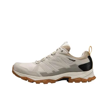 KAILAS Cushioning Slip Resistant Low Top Hiking Shoes Men's Taupe Gray