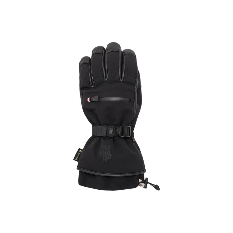 Moncler Nylon Gloves Women's Black-0
