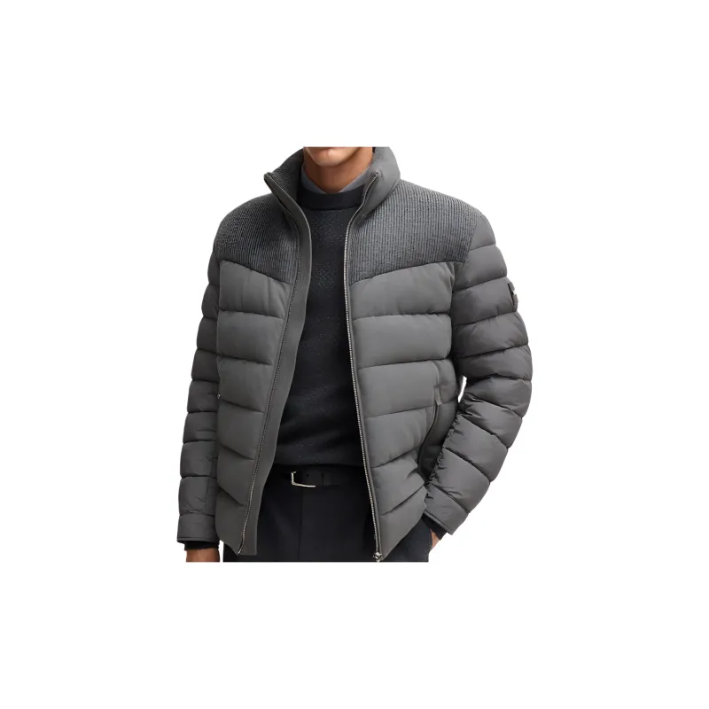 HUGO BOSS Jackets Coats Men's Medium Gray-1