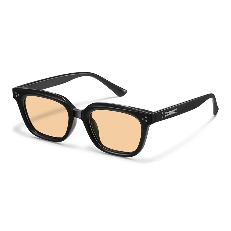 HELMER TR/Memory Plastic Rectangular Sunglasses Unisex-3