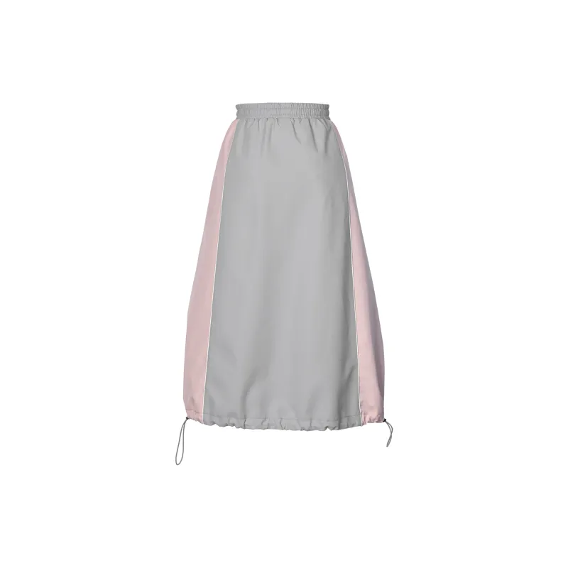 Snbl Casual Long Skirts Women's Gray-1