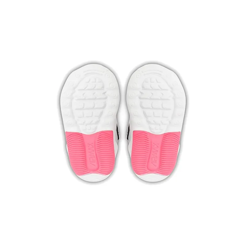 Nike Air Max Bolt Lightweight Cushioning And Breathable Design Low Top Toddler Shoes Black Gray Pink Infant And Toddler-5