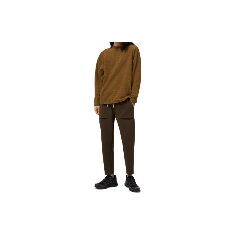 Lululemon LAB Collection Bivium Sweatshirt Men's Dark Brown-2