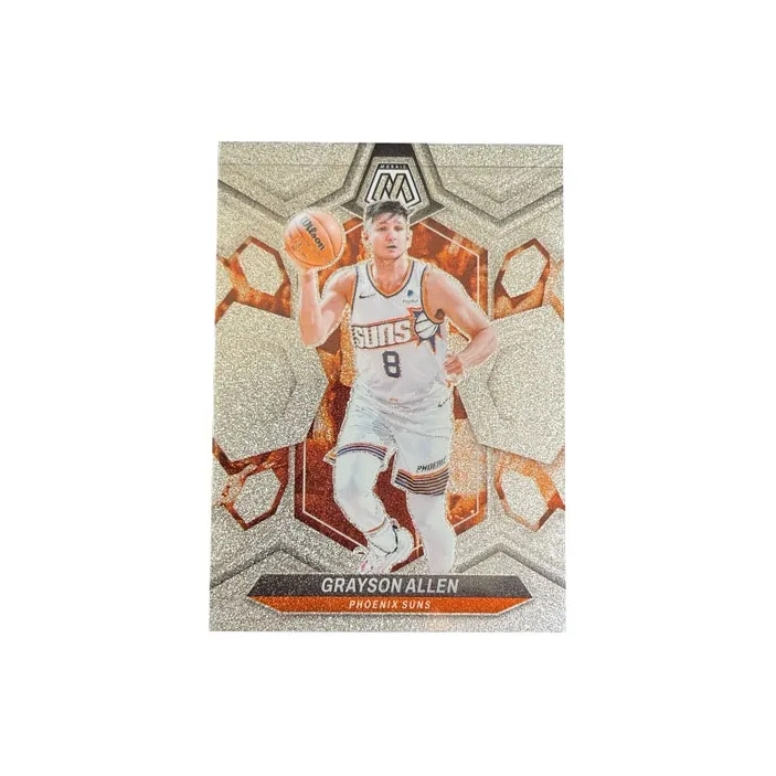 PANINI 2023 24 Mosaic Sun Grayson Allen White Flash Refractor Large Scale Player Card Product Access Sports Cards 1 Pc-0