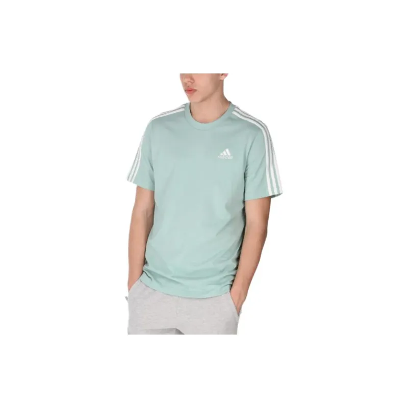 Adidas T Shirts Men Turquoise-2