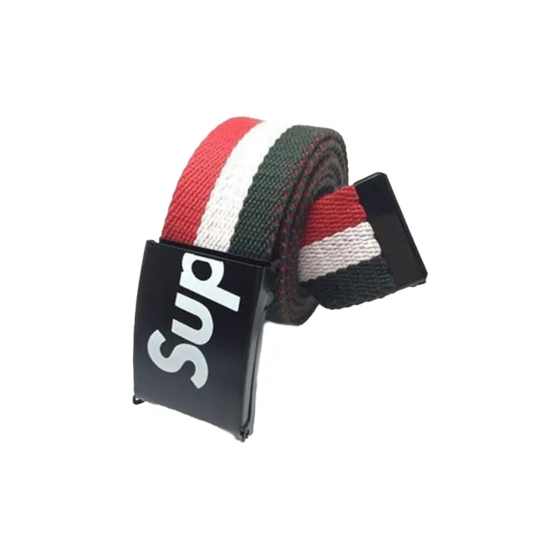 JKEM Canvas/Alloy Sports Belts Unisex 3.5cm-9