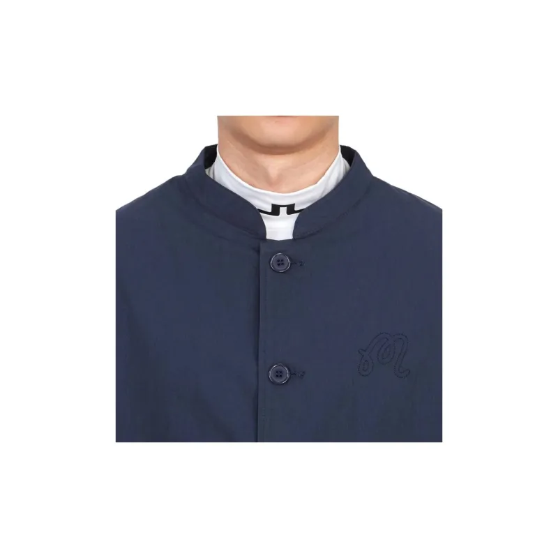 Malbon Golf Jackets Coats Men's Indigo-12