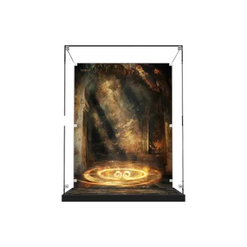 KGBOX Black Mythology Goku Fully Transparent Modular Acrylic Display Case With Dust Cover Toy Not Included