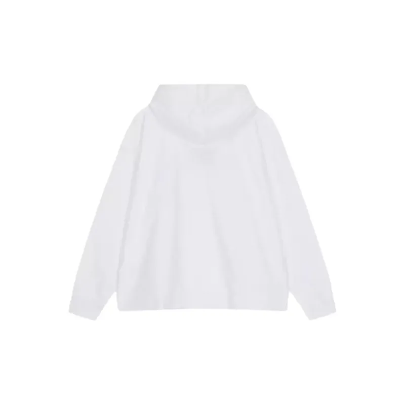 CALVIN KLEIN Simple Collection Sweatshirt Men's Moon White-1