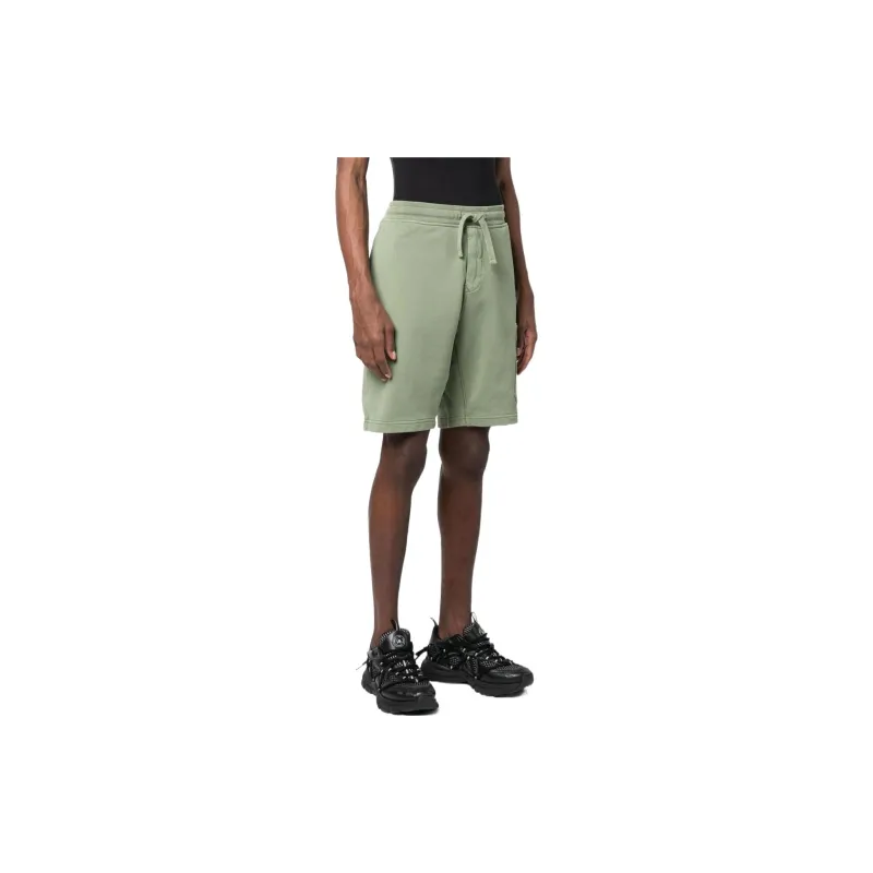 STONE ISLAND Compass Patch Drawstring Cargo Shorts-4