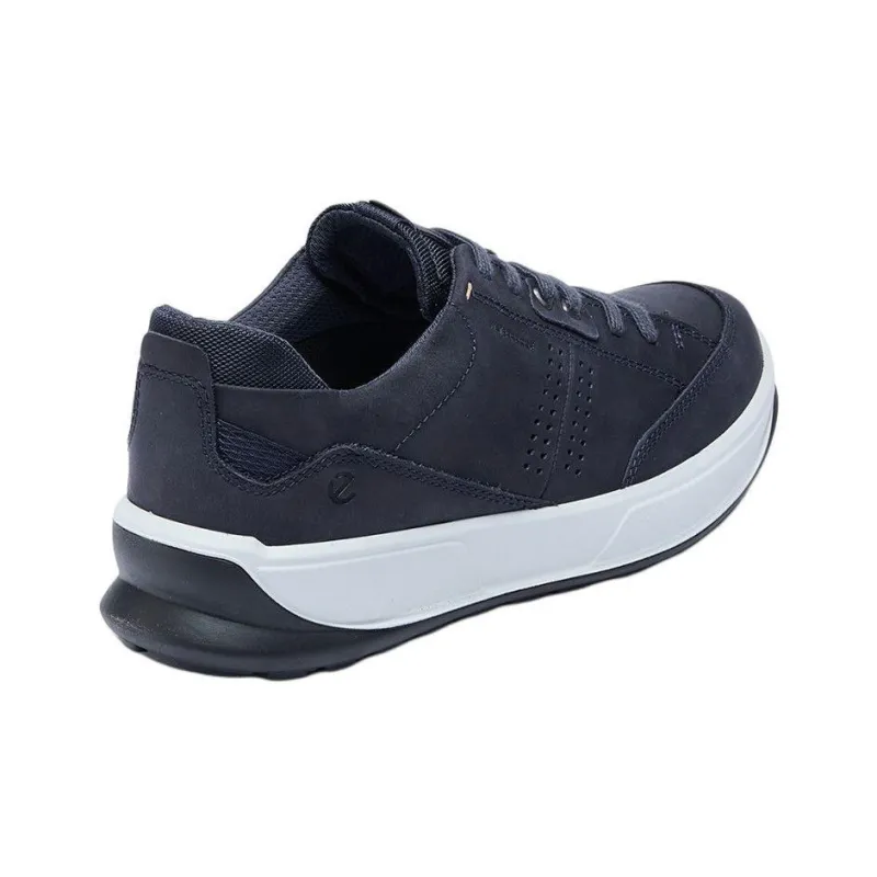 Ecco Low Top Casual Shoes Men's Marine Blue-5