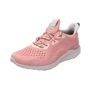 Adidas Anti Slip Wear Resistant Low Top Running Shoes Women's Light Pink