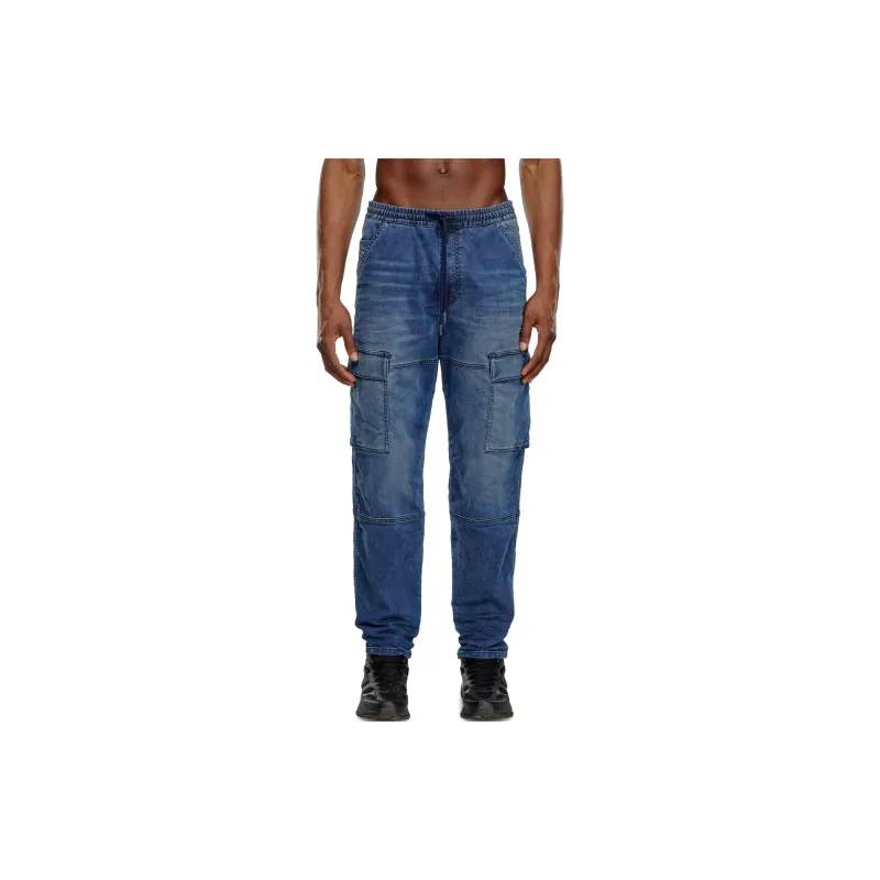 DIESEL D Krooley Drawstring Cargo Jeans-2