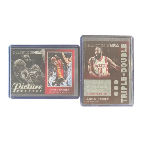 PANINI 2015 Rockets James Harden Horizontal+Vertical Special Cards Star Cards Card Passes Sports Cards 2 Pcs