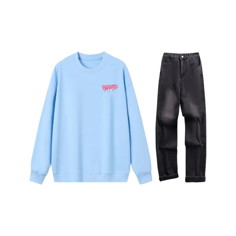 VniVerseVClub Sweatshirt Set Unisex-27