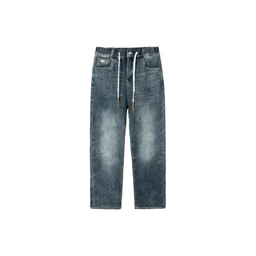 HALEBOSS Jeans Men Blue