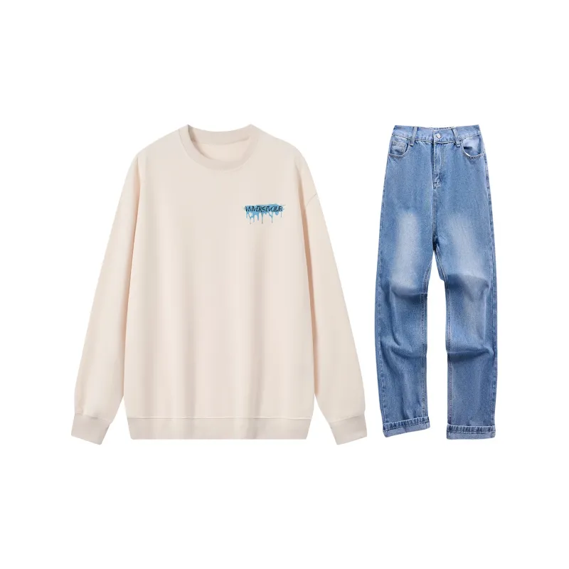 VniVerseVClub Sweatshirt Set Unisex-19