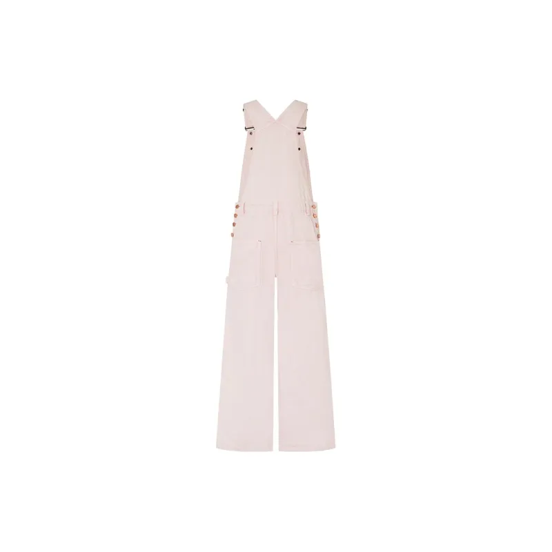 MOCO Overalls Women's Pink Apricot-1