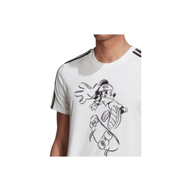 Disney X Adidas T-Shirts Men White-4