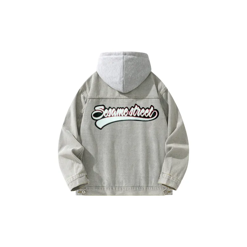 SESAME STREET Denim Jacket Unisex-3