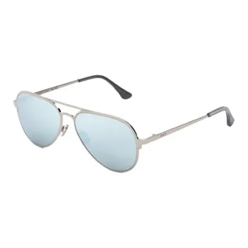 Retrosuperfuture Stainless Steel Aviator Sunglasses Unisex Silver