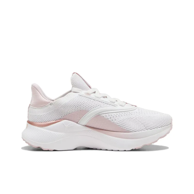 PUMA Softride Anti-Slip Wear-Resistant Low-Top Running Shoes Women's Pink-1