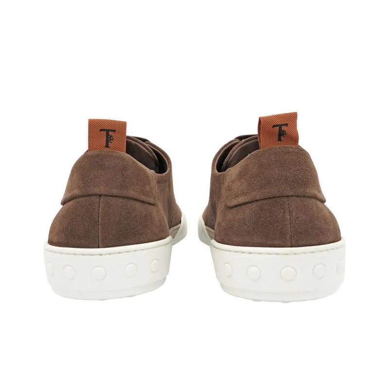 TOD'S Low-Top Skateboard Shoes Men's Brown-3