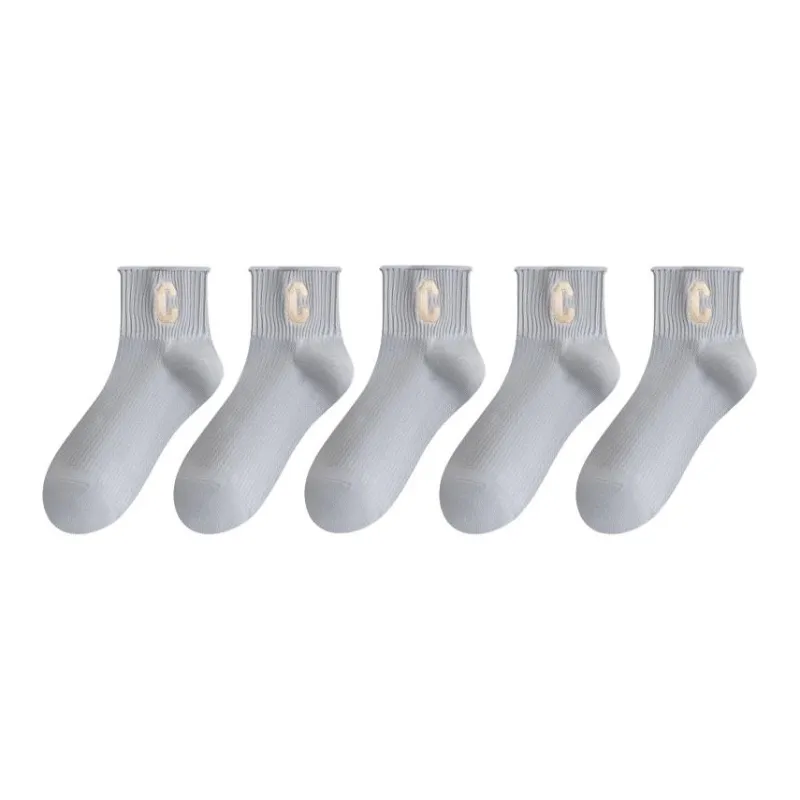 ROBINHOOD Mid Calf Socks Women's 5 Pack-16