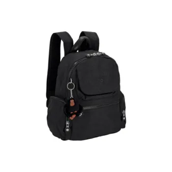 Kipling Nylon Backpack Regular Unisex Black