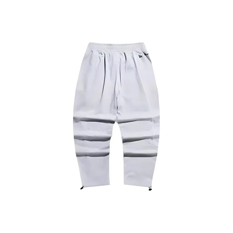 XTEP x MAOHELAOSHU LIANMINGKUAN Knitted Sports Pants Men's Light Heather Gray-1
