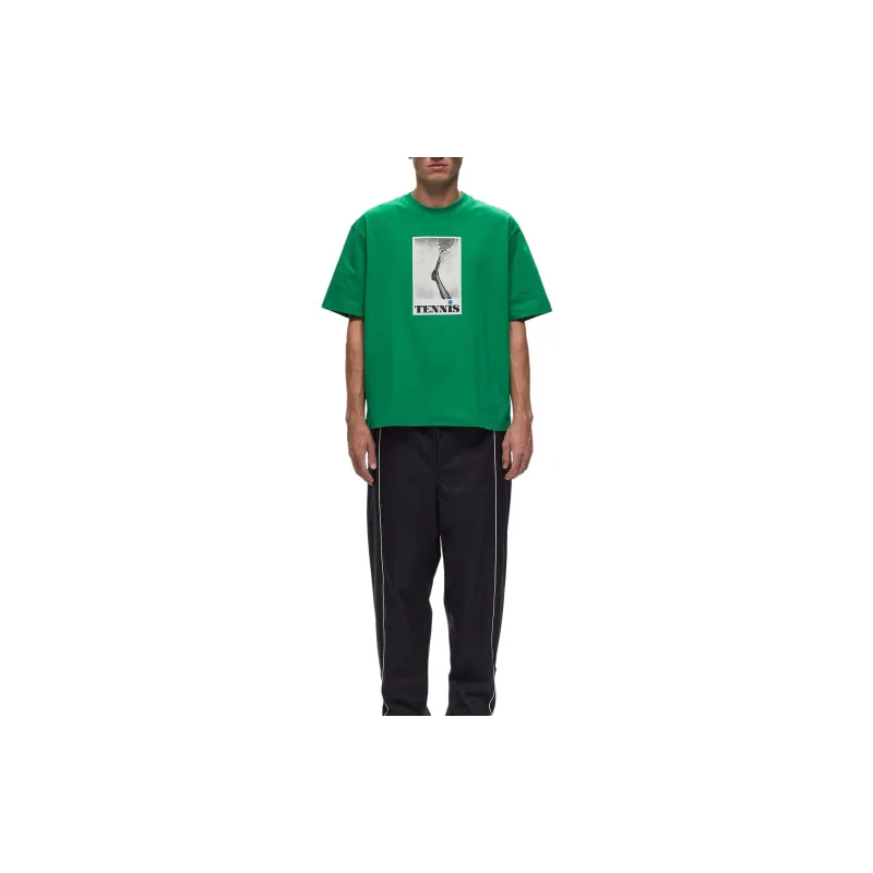 LACOSTE Tennis print T shirt-1