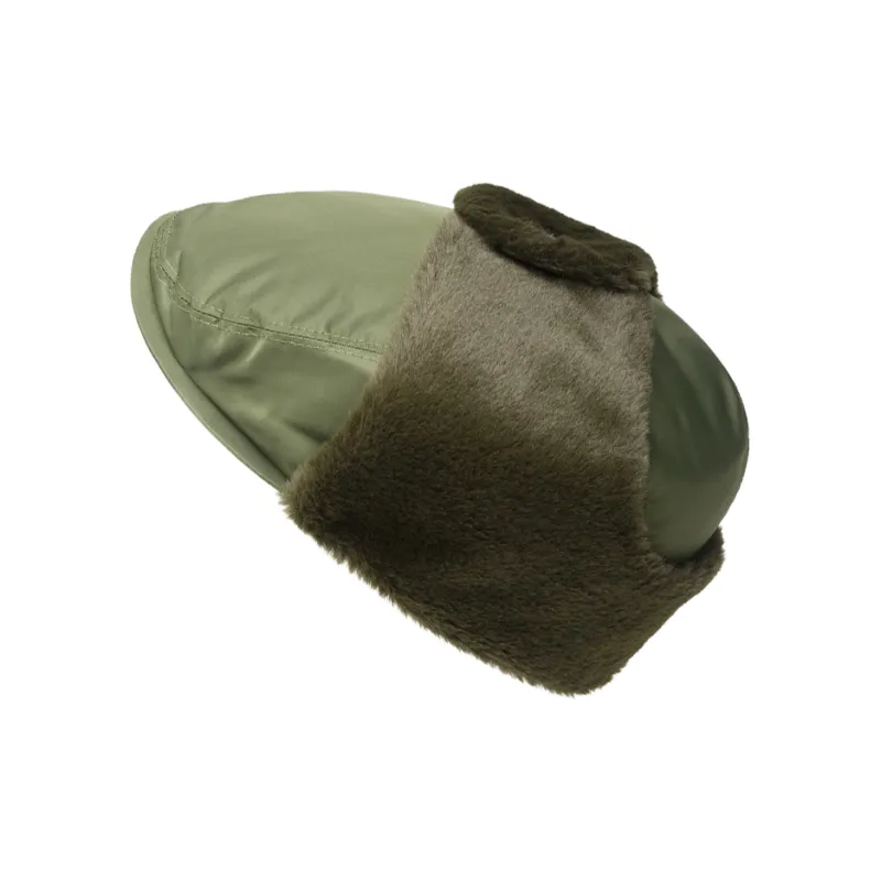 KANGOL Nylon Fur Polyester Berets Unisex Green-1