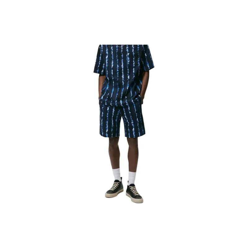 ZARA Casual Shorts Men's Sea Blue-2