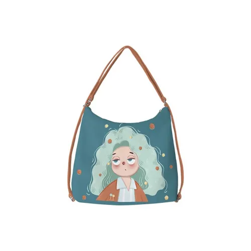 IRO logo-print leather bag Schwarz