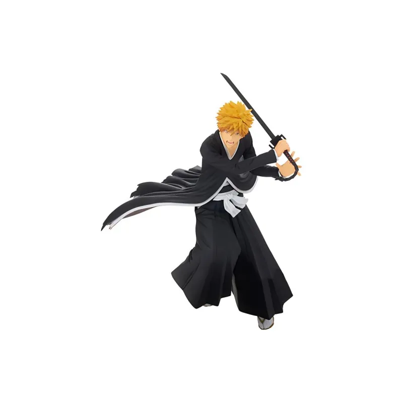 BANPRESTO Glass Factory, Bleach Ichigo Kurosaki, Bankai, Moonlight Slash Bonus Gifts 13cm-0
