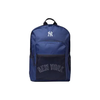 New Era MLB Collaboration Fabric Backpack Unisex Navy Blue