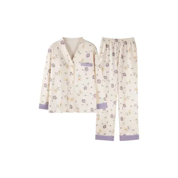 William Pajama Set Women's Pink Shades