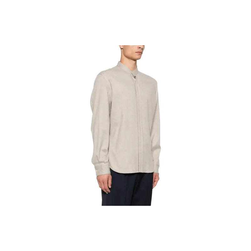 Ermenegildo Zegna Band-collar Shirt-3