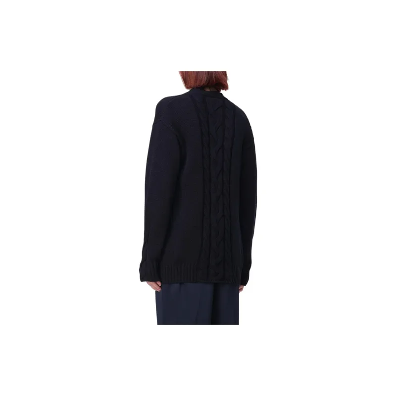 'S MAX MARA Lukas V Neck Buttoned Cardigan-1