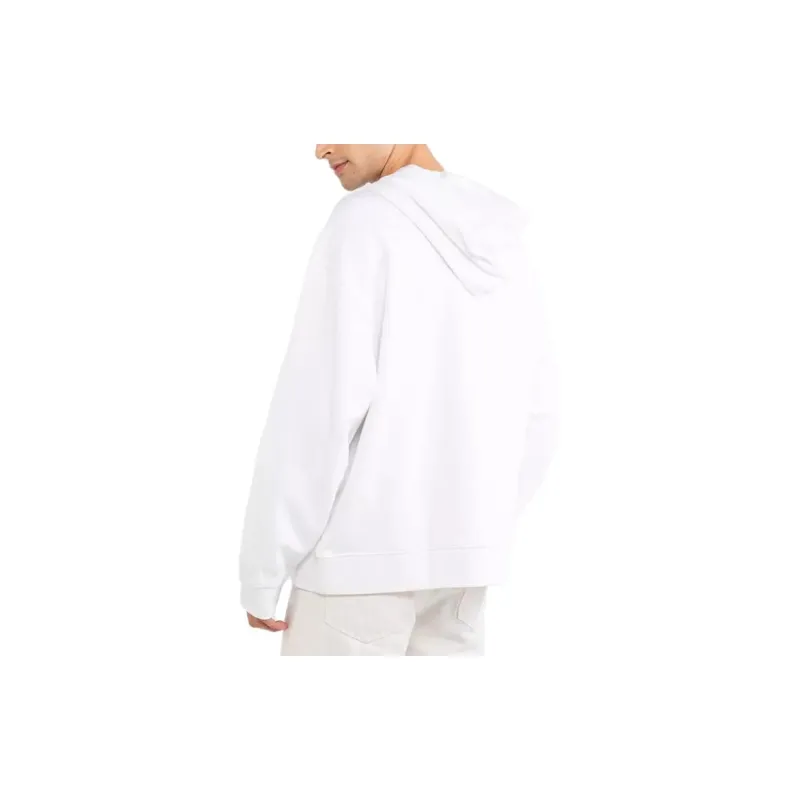CALVIN KLEIN Simple Collection Sweatshirt Men's Moon White-4