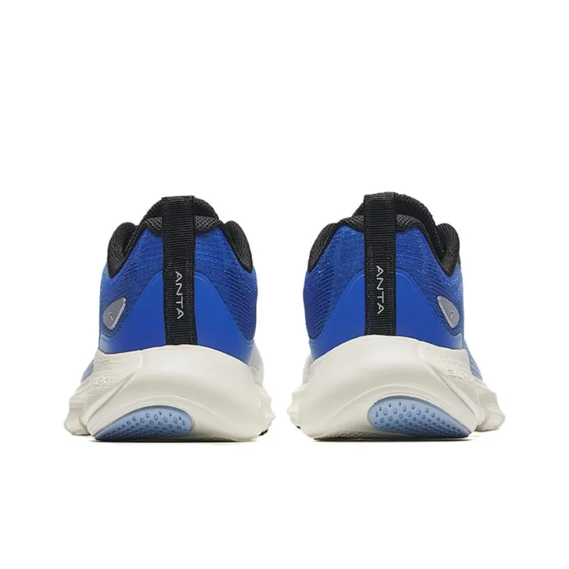 CHAOJIANTA Anti Slip Wear Resistant Low Top Casual Running Shoes Men's White Blue Black-3