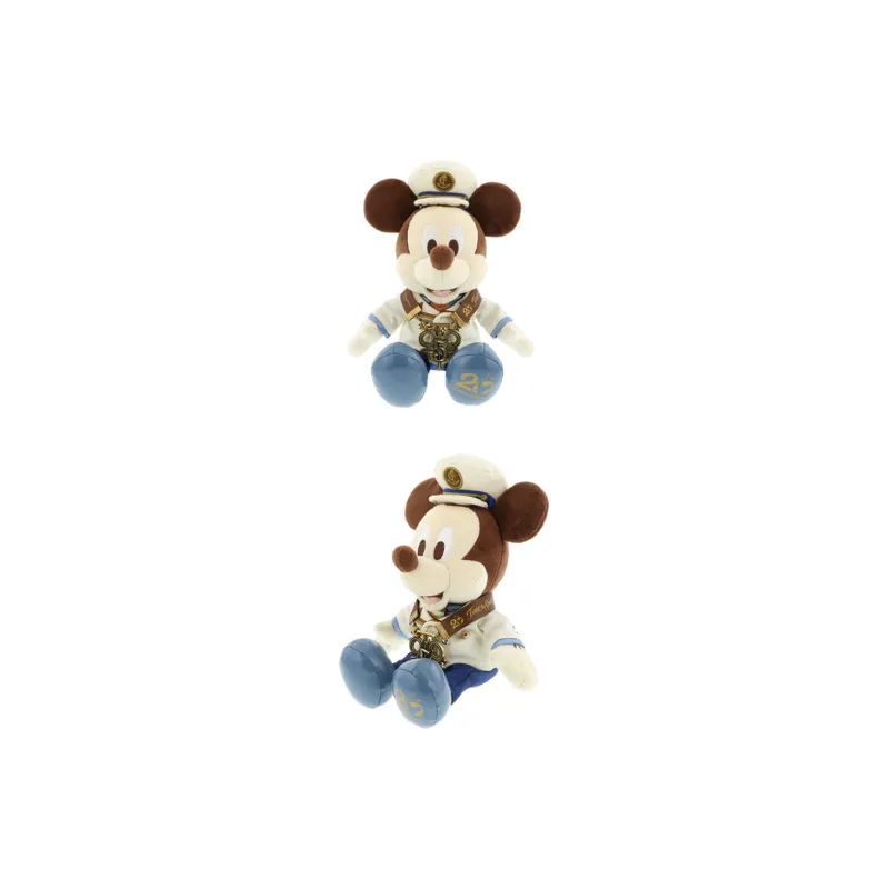 Disney 5th Anniversary Celebration, Disneyland, Mickey Mouse Dolls Plush Doll 20cm High Tokyo Disney-3